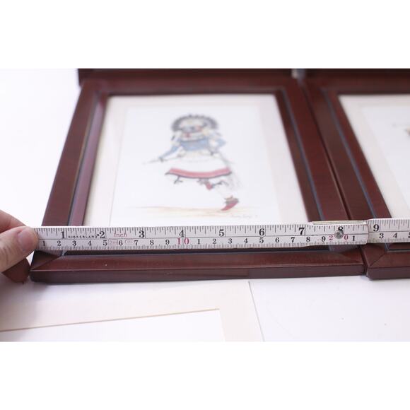 Danny Lanza, 2002, Native American, Print, Lot, Wall Hanging, ~ 251016-WH 1378 - Picture 7 of 8